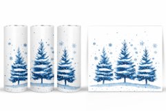 Christmas Tree Tumbler Sublimation. Christmas Tumbler Design Product Image 2