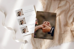 Calendar Save The Date Template with Photo Product Image 3