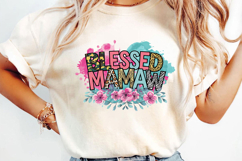 Blessed Mamaw Sublimation, Happy Mother&#039;s Day Png Product Image 3