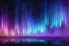 Aurora Borealis Sky Background for Digital Projects Product Image 1