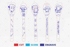 Chef Gnome Wooden Spoons Svg ,Cooking lovers Svg Product Image 2