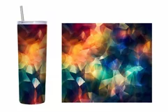 Abstract Tumbler Wrap Design. Abstract Tumbler Sublimation Product Image 2