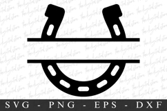 Horse Shoe SVG | SVG Cut files | Cricut Product Image 1