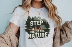Step Inside the Nature PNG, Nature Landscape Sublimation PNG Product Image 3