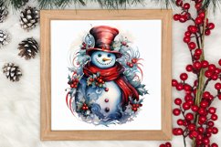 Beautiful Christmas Watercolor Clipart, Beautiful Christmas Product Image 3