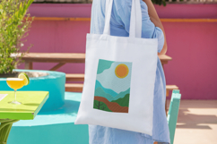 Sunrise Over Green Hills Minimalist Pillow Design Product Image 3