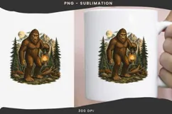 Big foot png design for T-shirts Product Image 3