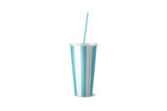Disposable Cup. Vector Set. Product Image 12