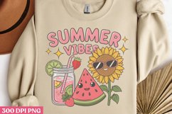 Summer Vibes PNG, Vintage Summer Sublimation PNG Product Image 3