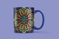 Kaleidoscope Floral Digital Paper Product Image 3