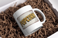 Retro Popcorn PNG Sublimation Bundle 16 Product Image 3