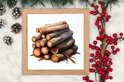Winter Camping Sublimation Clipart, Christmas PNG Product Image 3