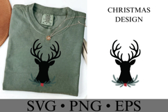 Christmas Deer Svg | Christmas svg | Shirt Svg Product Image 3