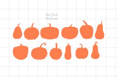 Pumpkin SVG bundle, pumpkin silhouette svg, Thanksgiving svg Product Image 3