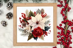 Fairy Christmas Sublimation Clipart, Fairy Christmas PNG Product Image 3