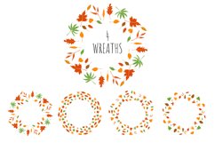 Autumn leaves SVG Product Image 3