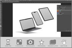 Multi-device Isometric Perspective V Product Image 2