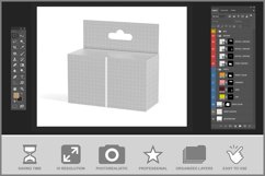 Retail Hanging Box Mockup Product Image 3