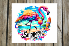 Beach, summer time | Skinny Tumbler Sublimation design PL Product Image 3