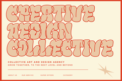 Line Gravity - Bubble Graffiti Font Product Image 3