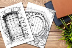 Hidden Doors &amp; Secret Passageways 10 A4 PNG Product Image 3