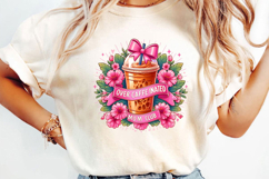 Over Caffeinated Mom Club Sublimation, Coffee Lovers Png Product Image 2