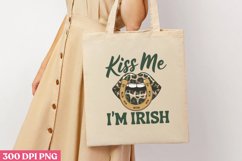 Kiss Me I&#039;m Irish PNG, St Patricks Day Sublimation PNG Product Image 3