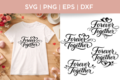 Forever Together SVG Bundle | PNG Product Image 1