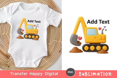 Construction Excavator Clipart Product Image 2