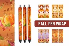 Fall Pen Bundle | Epoxy Pen Wrap | Sublimation Product Image 1