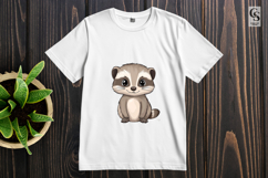 Cute Baby Raccoon Clipart Sublimation PNG Product Image 3