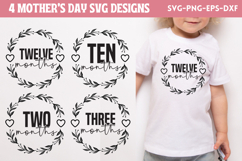 Baby Month Round SVG Product Image 1