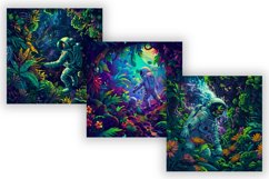 Astronaut Joy Seamless Pattern Set | Astronaut Pattern Print Product Image 3