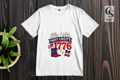 Proud to Be American 1776 Patriotic Sublimation PNG Product Image 3