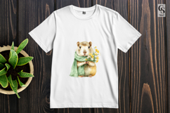 Cute Watercolor Prairie Dog Clipart Sublimation PNG Product Image 2