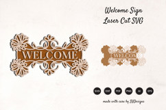 Welcome Sign Lasercut Product Image 1