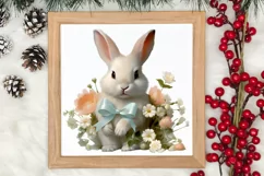 Christmas Baby Animals Clipart, Christmas Animal Safari Product Image 3