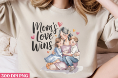 Floral Mama Mom Sublimation PNG Product Image 3