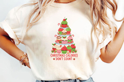 Funny Cupcake Christmas Sublimation, Chrismas Png Product Image 2