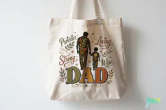 Retro Vintage Floral Father's Day PNG Product Image 3