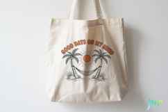 Retro Summer Beach Png Product Image 3
