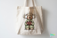 Whimsical Christmas Bears Clipart Product Image 3