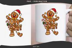 Christmas phrases png design for T-shirts Product Image 3