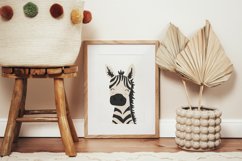 6 Baby animals clipart, Boho abstract animals Product Image 4