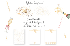 Watercolor Celebratory Icons Set Bundle Product Image 4