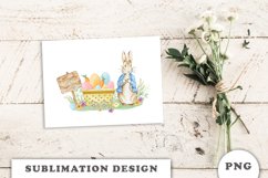 Easter Peter Rabbit sublimation PNG Product Image 3