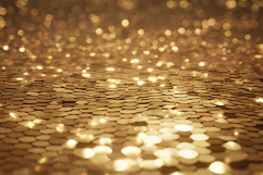 Elegant Gold Sequin Texture Background for Craft and Design Product Image 1