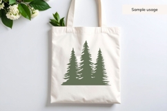 Forest Trees Silhouette SVG Product Image 3