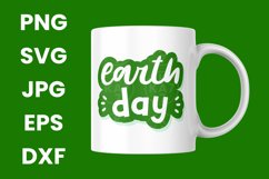Green Earth Day Sustainability Save The Earth SVG Product Image 3