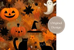 Kids Halloween Tumbler Design, Halloween Pumpkins Tumbler Product Image 3
